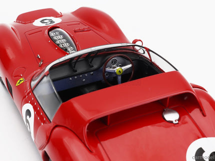 Ferrari 330 Tri/lm Spider 4.0L V12 Team Spa Ferrari Sefac N°6 Víťaz 24h Le Mans 1962 Oliver Gendebien - Phil Hill 1:18 Werk83 červená