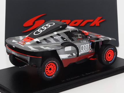 AUDI | Q E-TRON RS TEAM AUDI SPORT N 211 RALLY DAKAR 2023 MATTIAS EKSTROM - EMIL BERGKVIST | GREY SILVER BLACK
