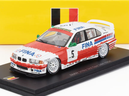 BMW | 3-SERIES 318iS TEAM BMW FINA BASTOS N 5 3rd 24h SPA 1994 JEAM MICHEL MARTIN - PATRICK SLAUS - ALTFRID HEGER | RED WHITE