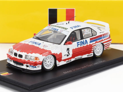 BMW | 3-SERIES 318iS TEAM BMW FINA BASTOS N 3 2nd 24h SPA 1994 JOACHIM WINKELHOCK - MARC DUEZ - ALAIN FERTE | RED WHITE