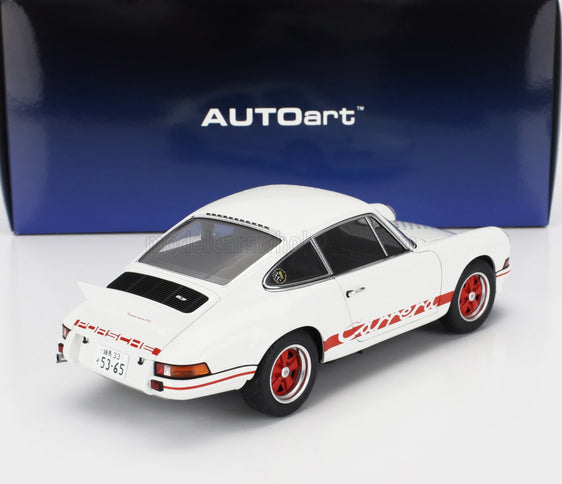 PORSCHE | 911 CARRERA RS 1973 -  THE CIRCUIT WOLF - (RIVAL) SAKON HAYASE - MANGA MOVIE | WHITE RED