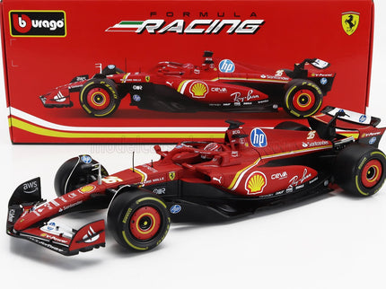 FERRARI | F1  SF-24 TEAM SCUDERIA FERRARI N 16 SEASON 2024 CHARLES LECLERC | RED BLACK