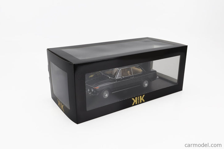 BMW L2002 Tii 2-SERIES 1974 1:18 KK Scale čierna