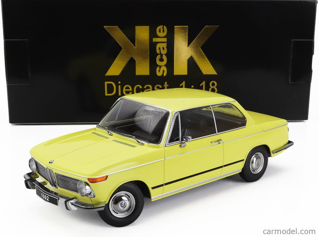 BMW 1602 1-SERIES 1971 1:18 KK Scale žltá
