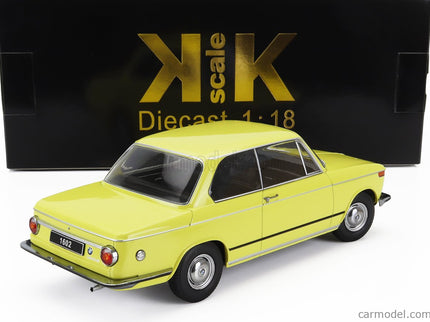 BMW 1602 1-SERIES 1971 1:18 KK Scale žltá