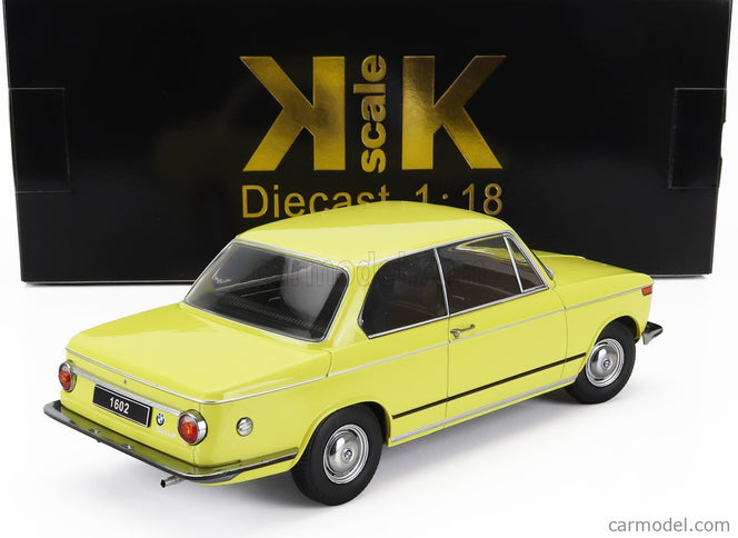BMW 1602 1-SERIES 1971 1:18 KK Scale žltá