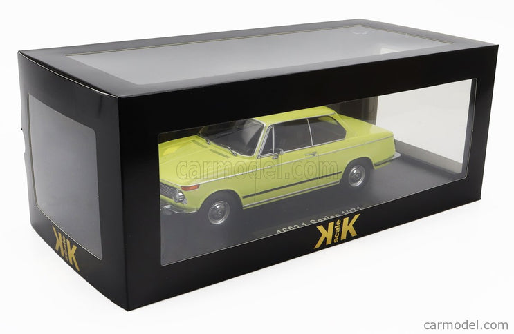 BMW 1602 1-SERIES 1971 1:18 KK Scale žltá