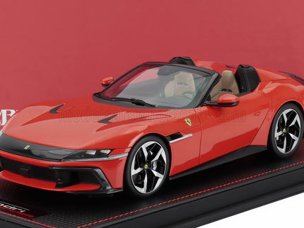 FERRARI | 12CILINDRI SPIDER V12 830cv 2024 - CON VETRINA - WITH SHOWCASE | ROSSO DINO - RED