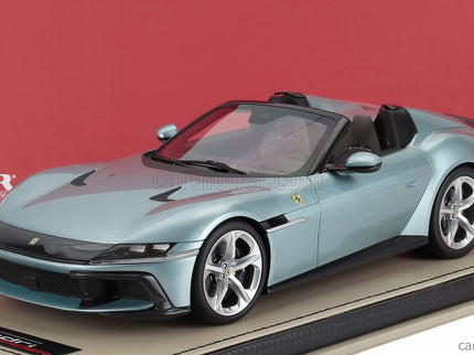 Ferrari 12CILINDRI Spider V12 830cv 2024 1:18 MR Models bledomodrá Trevi - svetlomodrá metalická