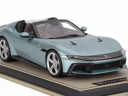 Ferrari 12CILINDRI Spider V12 830cv 2024 1:18 MR Models bledomodrá Trevi - svetlomodrá metalická
