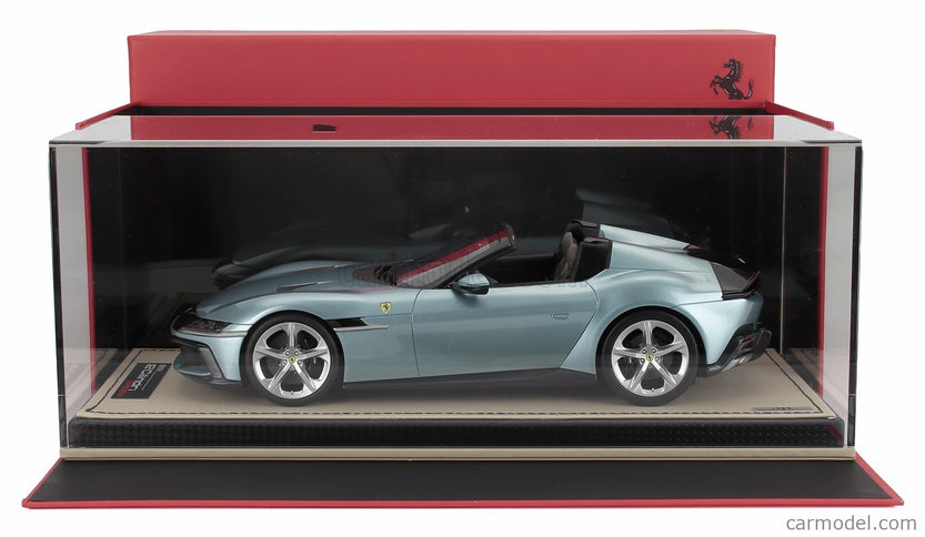 Ferrari 12CILINDRI Spider V12 830cv 2024 1:18 MR Models bledomodrá Trevi - svetlomodrá metalická