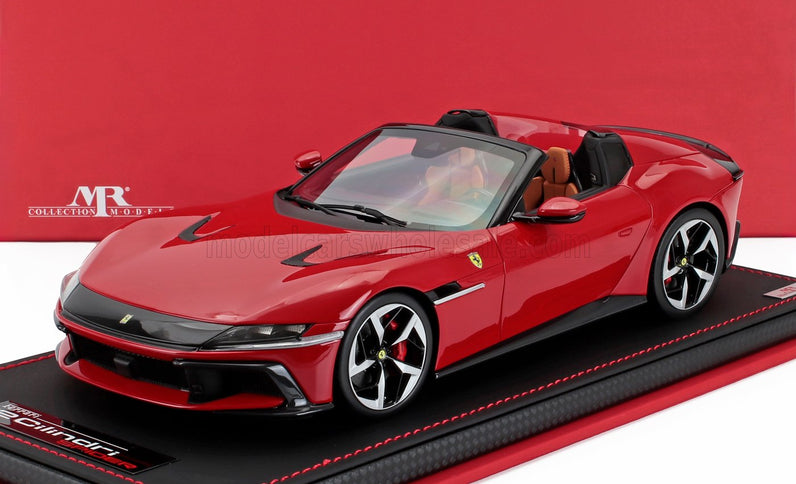 FERRARI | 12CILINDRI SPIDER V12 830cv 2024 - CON VETRINA - WITH SHOWCASE | ROSSO CORSA - RED