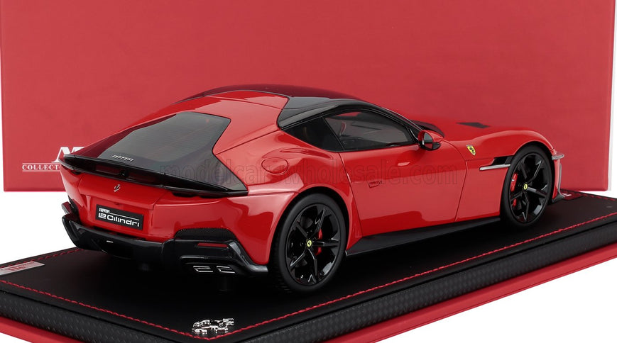 FERRARI | 12CILINDRI COUPE V12 830cv 2024 - CON VETRINA - WITH SHOWCASE | ROSSO SCUDERIA - RED