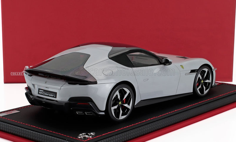 FERRARI | 12CILINDRI COUPE V12 830cv 2024 - CON VETRINA - WITH SHOWCASE | BIANCO ARTICO - WHITE MET