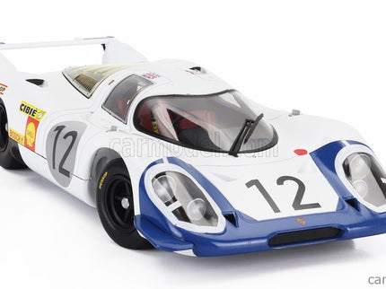 Porsche 917LH 4.5L Team Porsche System Engeneering N°12 24h Le Mans 1969 Vic Elford - Richard Attwood 1:18 Werk83 biela modrá