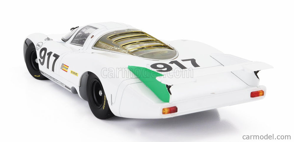 Porsche 917LH 4.5L N°917 Geneve Motor Show 1969 1:18 Werk83 biela zelená