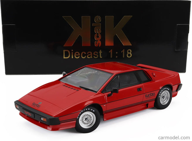 Lotus Esprit Turbo 1981 1:18 KK Scale červená čierna