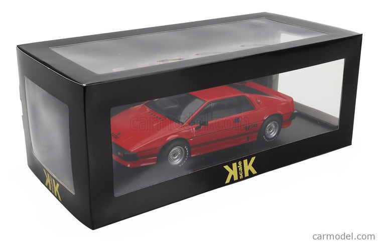 Lotus Esprit Turbo 1981 1:18 KK Scale červená čierna