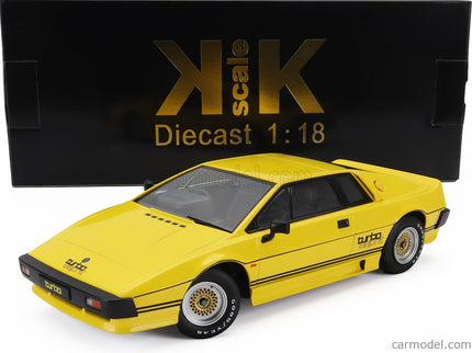 Lotus Esprit Turbo 1981 1:18 KK Scale žltá čierna