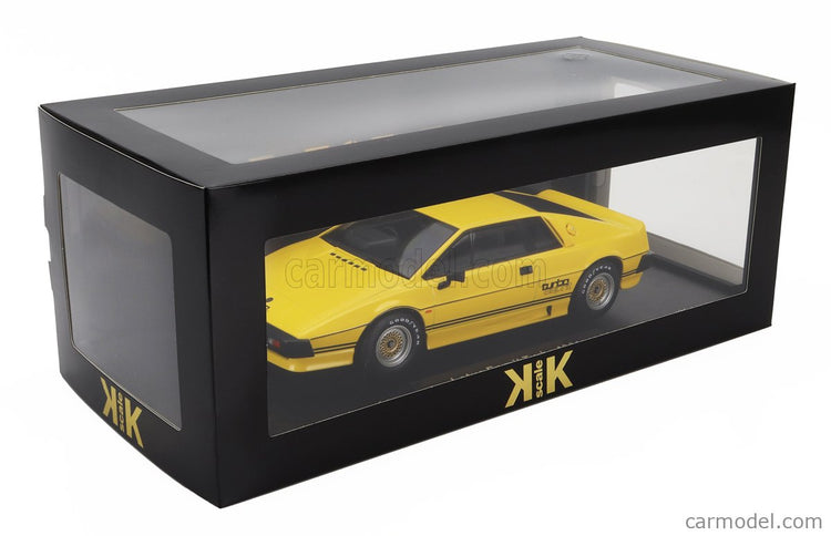 Lotus Esprit Turbo 1981 1:18 KK Scale žltá čierna
