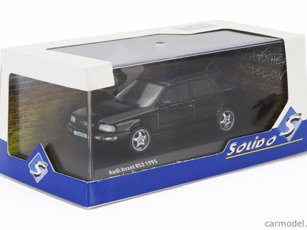 Audi A4 RS2 Avant SW Station Wagon 1995 - Powered BY Porsche 1:43 Solido čierna