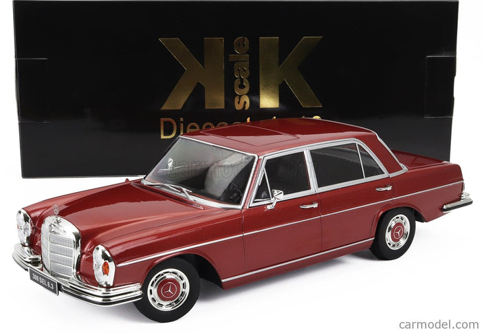 Mercedes Benz S-Class 300SEL 6.3 (W109) 1967-1972 1:18 KK Scale červená metalická