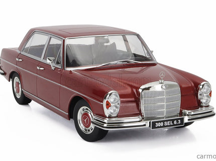 Mercedes Benz S-Class 300SEL 6.3 (W109) 1967-1972 1:18 KK Scale červená metalická
