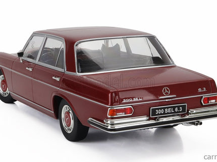 Mercedes Benz S-Class 300SEL 6.3 (W109) 1967-1972 1:18 KK Scale červená metalická