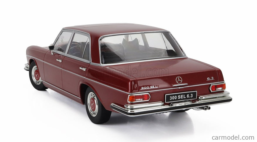 Mercedes Benz S-Class 300SEL 6.3 (W109) 1967-1972 1:18 KK Scale červená metalická