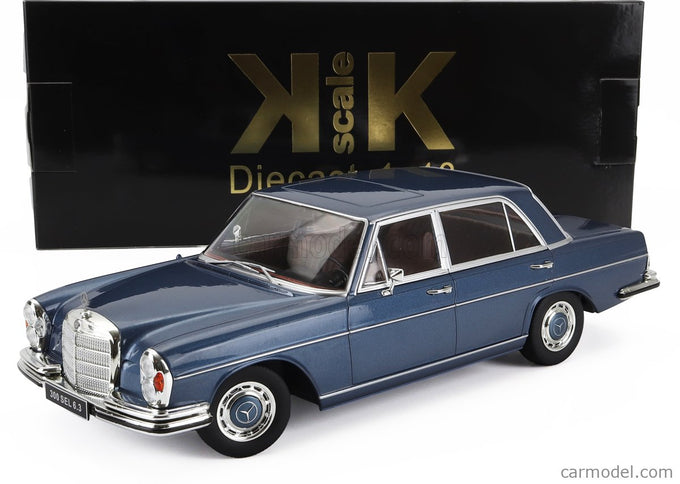 Mercedes Benz S-Class 300SEL 6.3 (W109) 1967-1972 1:18 KK Scale modrá metalická