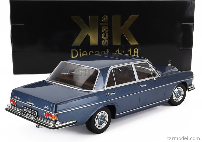 Mercedes Benz S-Class 300SEL 6.3 (W109) 1967-1972 1:18 KK Scale modrá metalická