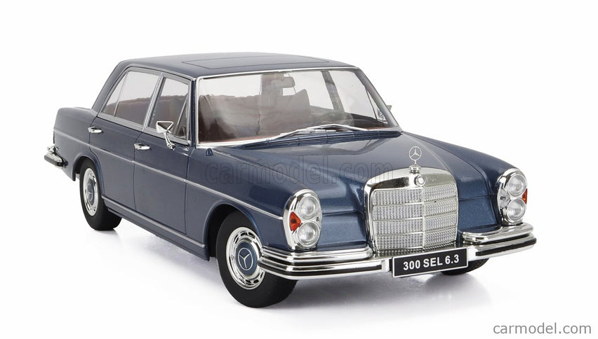 Mercedes Benz S-Class 300SEL 6.3 (W109) 1967-1972 1:18 KK Scale modrá metalická