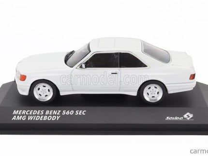 Mercedes Benz S-Class 560SEC AMG (C126) Wide Body 1990 1:43 Solido biela