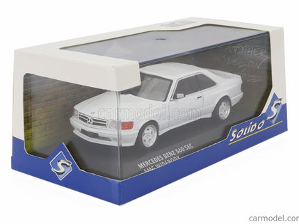 Mercedes Benz S-Class 560SEC AMG (C126) Wide Body 1990 1:43 Solido biela