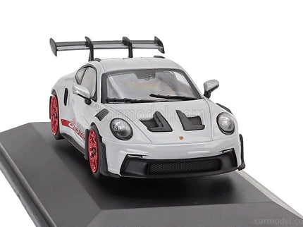 Porsche 911 992 GT3 RS Coupe 2023 1:43 Solido strieborná červená