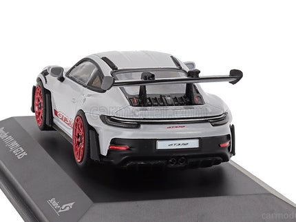 Porsche 911 992 GT3 RS Coupe 2023 1:43 Solido strieborná červená