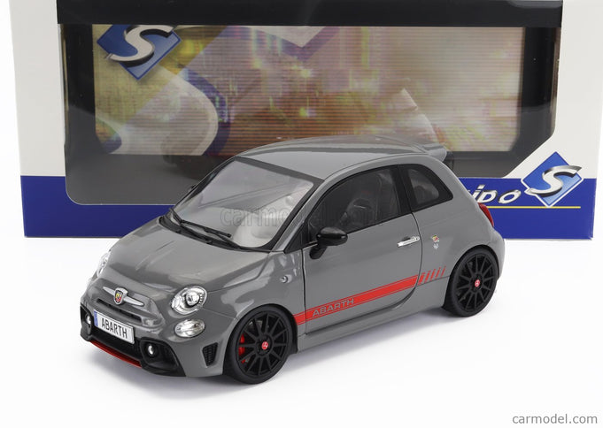 Fiat Nuova 500 Abarth 595 Xsr Edícia 2022 1:18 Solido sivá červená