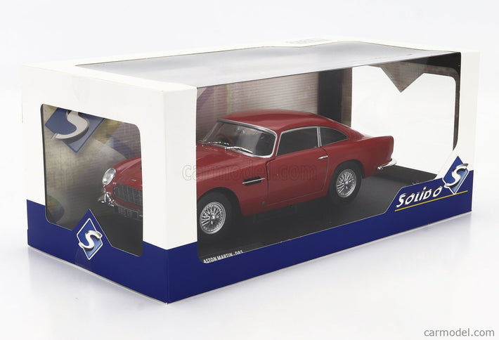 ASTON MARTIN DB5 Coupe 1964 1:18 Solido červená