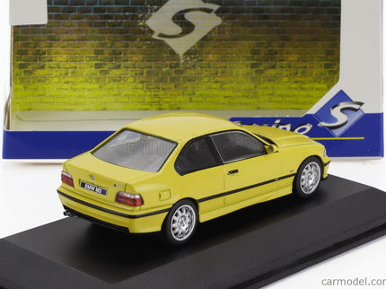 BMW 3-SERIES M3 (E36) Coupe 1999 Yellow 1:43 Solido