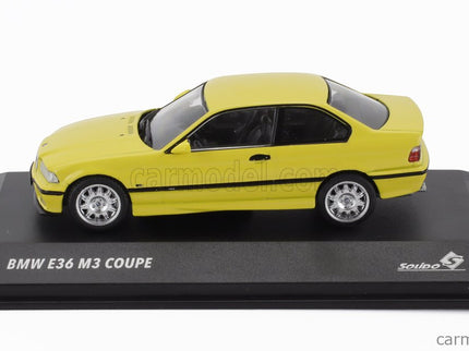 BMW 3-SERIES M3 (E36) Coupe 1999 Yellow 1:43 Solido