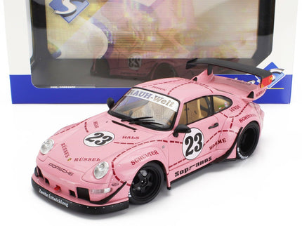 Porsche 911 993 RWB Bodykit N°23 Pink Pig Coupe 2020 1:18 Solido ružová