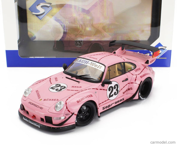 Porsche 911 993 RWB Bodykit N°23 Pink Pig Coupe 2020 1:18 Solido ružová