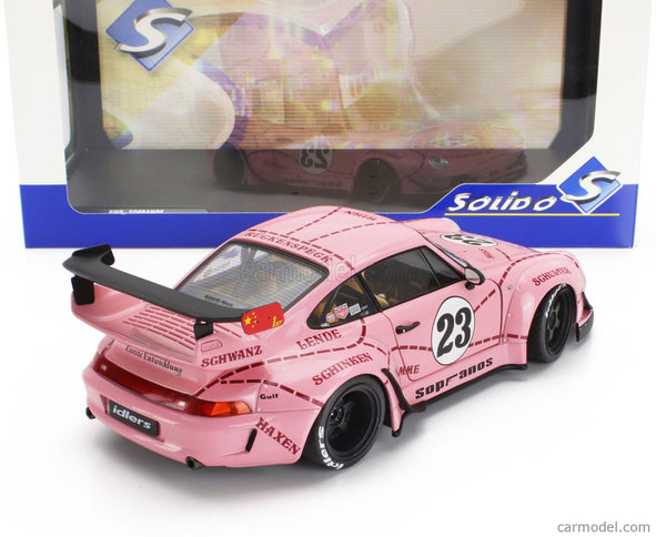 Porsche 911 993 RWB Bodykit N°23 Pink Pig Coupe 2020 1:18 Solido ružová