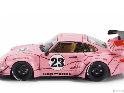 Porsche 911 993 RWB Bodykit N°23 Pink Pig Coupe 2020 1:18 Solido ružová