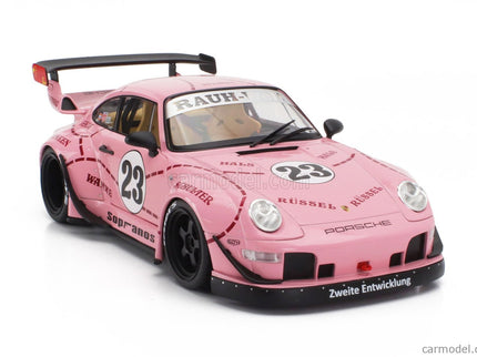 Porsche 911 993 RWB Bodykit N°23 Pink Pig Coupe 2020 1:18 Solido ružová