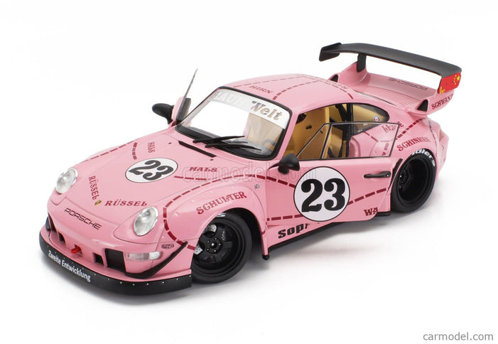 Porsche 911 993 RWB Bodykit N°23 Pink Pig Coupe 2020 1:18 Solido ružová