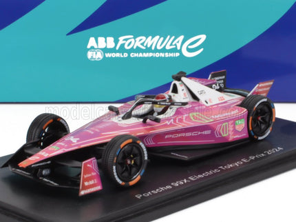 PORSCHE | FORMULA-E 99X ELCTRIC TEAM TAG HAUER PORSCHE N 94 TOKYO E-PRIX 2023-2024 PASCAL WEHRLEIN | PINK BLACK