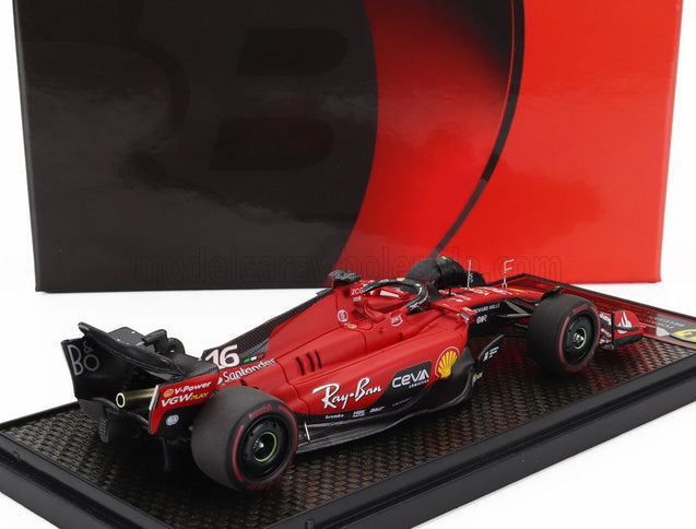 FERRARI | F1  SF-23 TEAM SCUDERIA FERRARI N 16 3rd BELGIUM GP 2023 CHARLES LECLERC | RED BLACK