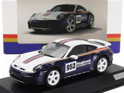 PORSCHE | 911 992 N 953 RALLY DAKAR ROUGHROADS DESIGN PAKET COUPE 2023 | WHITE BLUE