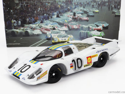 Porsche 917 LH 4.5L Team John Woolfe Racing N°10 24h Le Mans 1969 John Woolfe - Herbert Linge 1:18 Werk83 biela